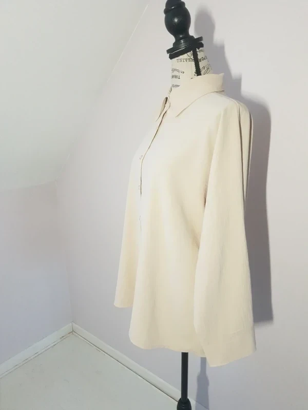 Chemise fluide crème oversize – Taille 42 / 44 - tres bon état – photo 7